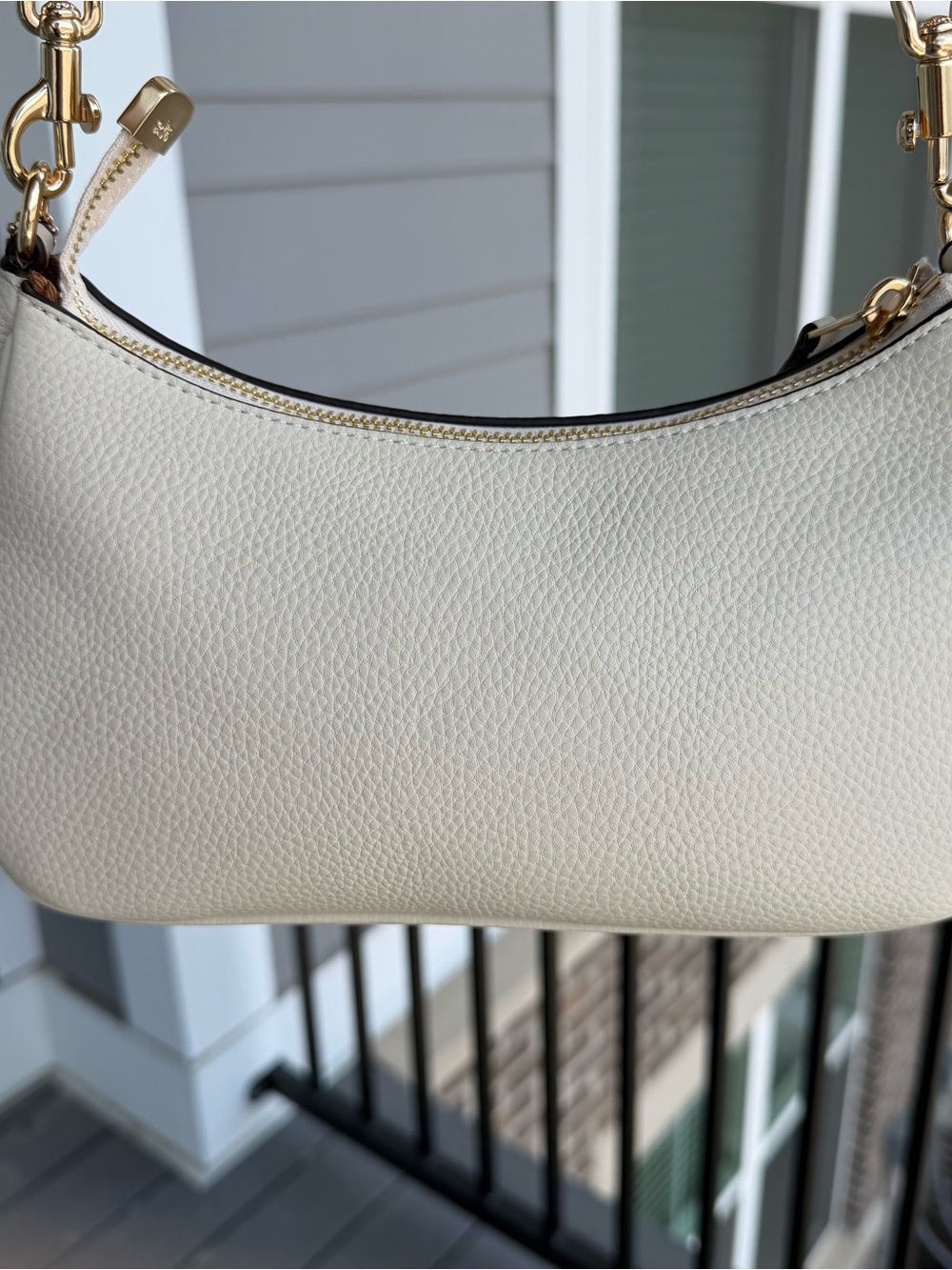 Coach Teri Leather white Shoulder Bag - Picture 6 of 8